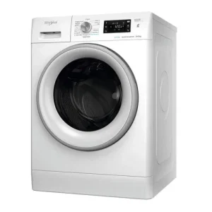 Whirlpool FFWDB864489SVEE Mosó-szárítógép gőzfunkcióval, A-20%, 1400 f, 8/6 kg , fekete dobajtó ezüst kerettel, 6. Érzék szenzortechnológia, gőzöléses ruhafrissítés Gyors szállítás