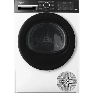 WHIRLPOOL WPB8XWBSEE Hőszivattyús szárítógép Inverter motorral, IronTouch gőztechnológiával és HomeWhiz távoli eléréssel, "B" , 8kg , nagy digitális kijelző, 6. Érzék PrecisionDry funkció. Dobvilágítás. Steam Refresh gőzfrissítés Ajánlat