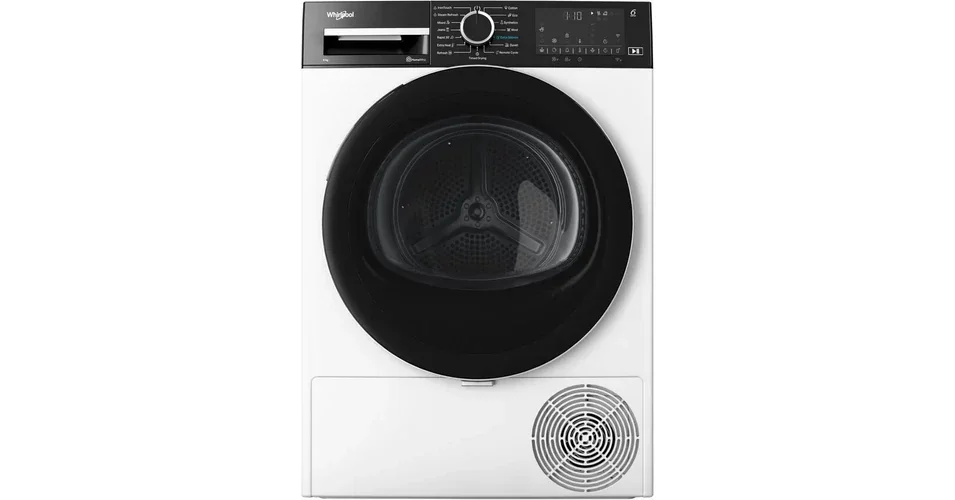 WHIRLPOOL WPB8XWBSEE Hőszivattyús szárítógép Inverter motorral, IronTouch gőztechnológiával és HomeWhiz távoli eléréssel, "B" , 8kg , nagy digitális kijelző, 6. Érzék PrecisionDry funkció. Dobvilágítás. Steam Refresh gőzfrissítés Ajánlat