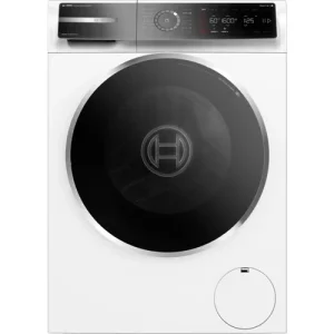 Újdonság Bosch WGB266A4BY elöltöltős mosógép, Serie8, Idos, IronAssist gőzprogram, 11 kg, A-20%, 1600 ford/perc, Fekete-inox ajtó, Döntött, nagyméretű TouchControl kijelző digitális kezelőgyűrűvel