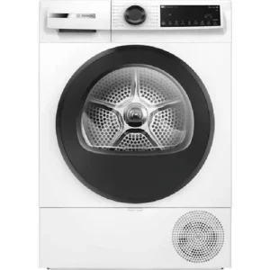 Azonnal elérhető Bosch WQJ24201BY Hőszivattyús kondenzációs szárítógép , Serie6 , Home Connect , 9kg , D , Fekete ajtó , EasyClean kondenzátor , Döntött TouchControl kijelző , AutoDry , Státuszjelzés , Vasaláskönnyítés