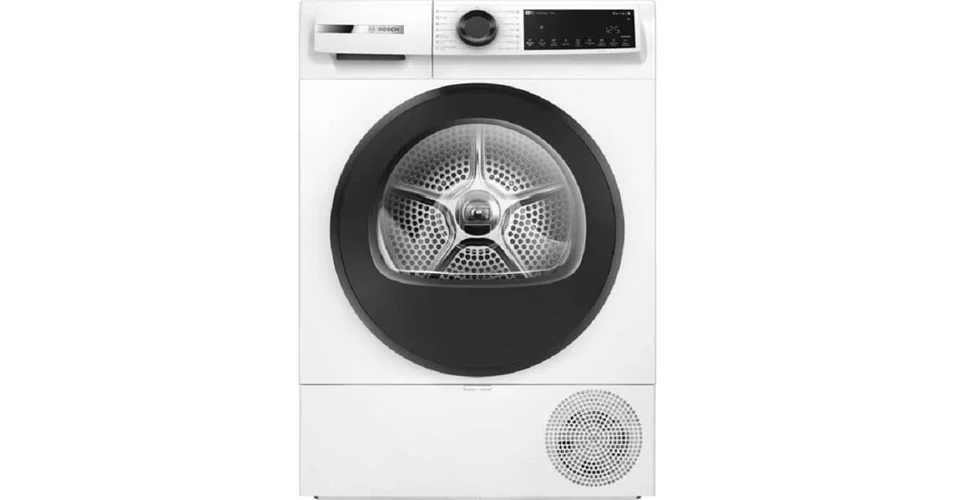 Azonnal elérhető Bosch WQJ24201BY Hőszivattyús kondenzációs szárítógép , Serie6 , Home Connect , 9kg , D , Fekete ajtó , EasyClean kondenzátor , Döntött TouchControl kijelző , AutoDry , Státuszjelzés , Vasaláskönnyítés