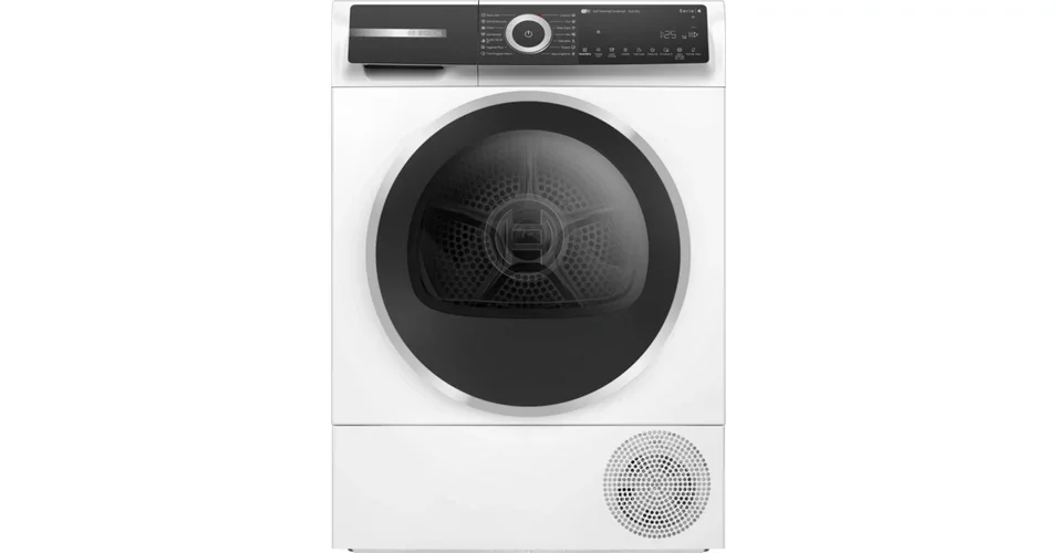 Azonnal elérhető Bosch WQH245B4BY Hőszivattyús kondenzációs szárítógép - Serie6 - Home Connect - 9kg - Fekete-inox ajtó - SelfCleaning öntisztító kondenzátor - Döntött Prémium TouchControl kijelző - SmartDry - AutoDry