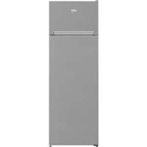 Akciós ár Beko RDSA280K40SN szabadonálló felülfagyasztós kombinált hűtő, 161 cm magas, csak 54 cm széles, inox