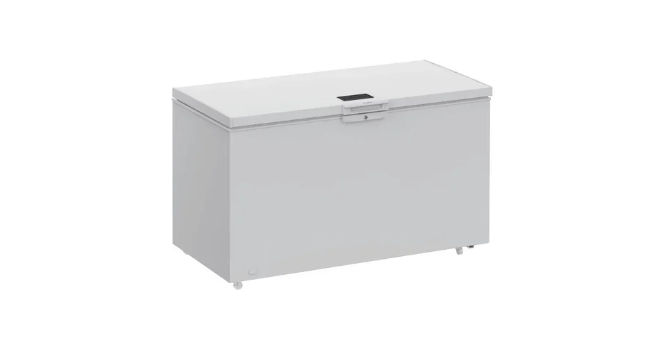 WHIRLPOOL W3RHS37EW2 Fagyasztóláda, E , 371L , 6. Érzék szenzortechnológia, FreezerGuard technológia (-15°C külső hőmérsékletig működőképes), LED kijelző, állítható hőmérséklet -25°C- +6°C (hűtőszekrénnyé alakítható), zárható Kiárusítás