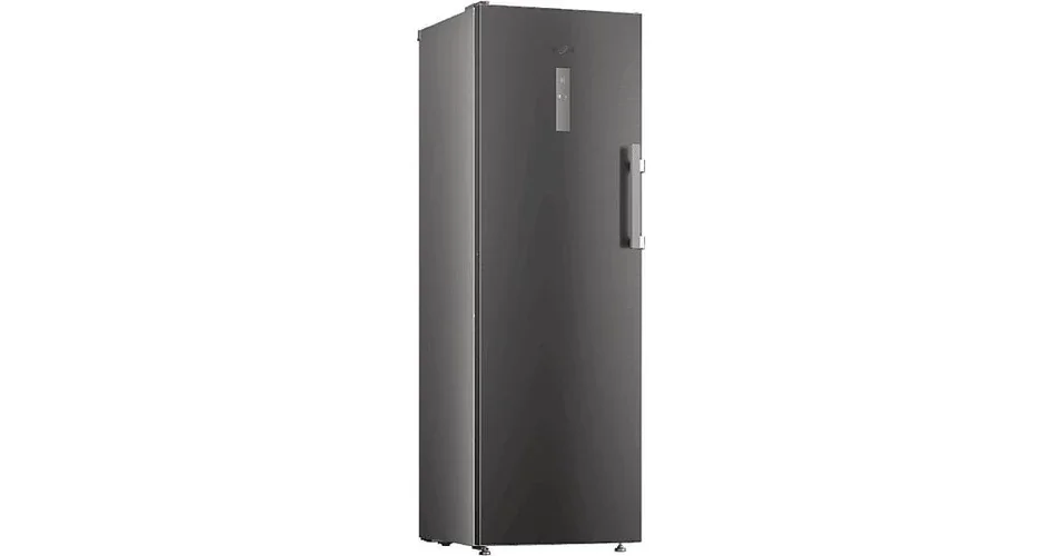WHIRLPOOL WHMFF6312XP4 Fagyasztószekrény NoFrost , E , 286L , Titanium Inox Look készülékszín, inverter kompresszor, digitális külső kijelző, 5 db fagyasztófiók + 3 fagyasztó polc + 2 ajtórekesz186.5x.59.7x70.9 cm Azonnali szállítás