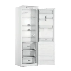 Whirlpool WHSD18A073C1P Beépíthető hűtő, 306 l, E , 6. Érzék Fresh Control funkció, prémium LED világítás, ventilátor antibakteriális szűrővel, üvegpolcok, 4db palacktartó, 3 Fresh Box, 30 dBA, 177x54x54.5 cm Legnépszerűbb