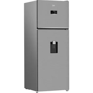Beko B5RDNE504LDXB szabadonálló felülfagyasztós 70 cm széles hűtő, HarvestFresh, Csiszolt ezüst, 477 L, vízadagoló Legjobb ár