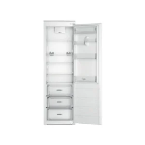 Whirlpool WHSD18A011B2 Beépíthető hűtő, 306 l , D , 6. Érzék Fresh Control funkció, LED világítás, ventilátor antibakteriális szűrővel, üvegpolcok, 2db palacktartó, 3 Fresh Box, 30 dBA, 177x54x54.5 cm Biztonságos vásárlás