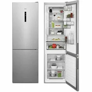 AEG RCB736E7MX CustomFlex kombinált hűtőszekrény, NoFrost, 201 cm Inox Kihagyhatatlan ajánlat