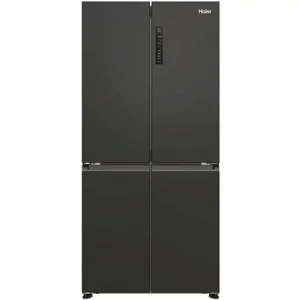 Végkiárusítás HAIER HCR3818ENPT Side by side hűtőszekrény Multi Door 4 ajtós, 467 l, "E" Fekete