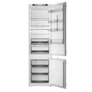 Whirlpool WHK2 5324 B6E Beépíthető kombinált hűtő 300L (224/76l ),C , Elektronikus vezérlés WIFI+BLE támogatás, Adaptív hűtés akár 20%-os energiamegtakarítással, Metal Multiflow, csúszópántos zsanér (sliding), inverter kompresszor, 10 év kompresszor garan Ajánlat