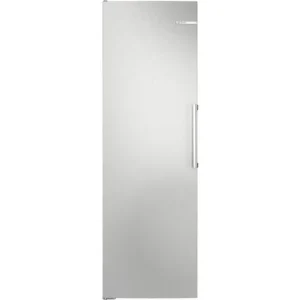 BOSCH KSN36VLDG Egyajtós hűtőkészülék , Serie4 , Home Connect , Total NoFrost , 402 l , 186x60x65cm , Szálcsiszolt acél színű , D , Flex belső tér , FlexDoor ajtó , VitaFresh XXL 0°C fiók Szezonális akció