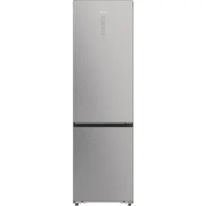 Szezonális akció Hisense RB5P410SACA Alulfagyasztós kombi hűtőszekrény - Integrált fogantyúval 283/130l, "A" , TOTAL NO FROST MetalTechCooling, INVERTERES MultiFlow 360 WIFI-ConnectLife, CRIPS ZONE ConvertZone , 0⁰C FreshBox,SuperSilent 29 db(A), inox-feket