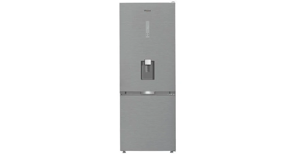 WHIRLPOOL WHK26493WX5E Alulfagyasztós Dual NoFrost hűtőszekrény, D , 340 /150 , inox készülékszín, 6. Érzék funkció Touch Control , beépített vízadagoló kihúzható frissentartó rekesz, NoFrost , multiflow 192x70x74,5 cm Biztonságos fizetés
