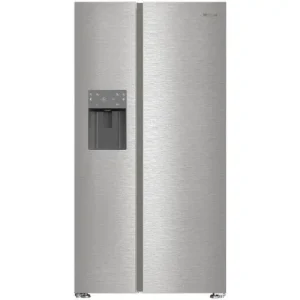 WHIRLPOOL WHG26574WX5E SIde-by side hűtőszekrény, D , 375 /203 , 6. érzék technológia, FreshLock, inox készülékszín, digitális kijelző, jégkészítő és vízadagoló, multiflow teljes légáramlás, 179X91x70,5cm Kihagyhatatlan ajánlat