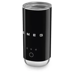 SMEG Kompakt tejhabosító, retro, fekete Outlet