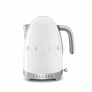 SMEG KLF04WHEU VÍZFORRALÓ, 50-es évek retro design, állítható vízhőfok, 1,7 liter, 2400 W, fehér Expressz kézbesítés